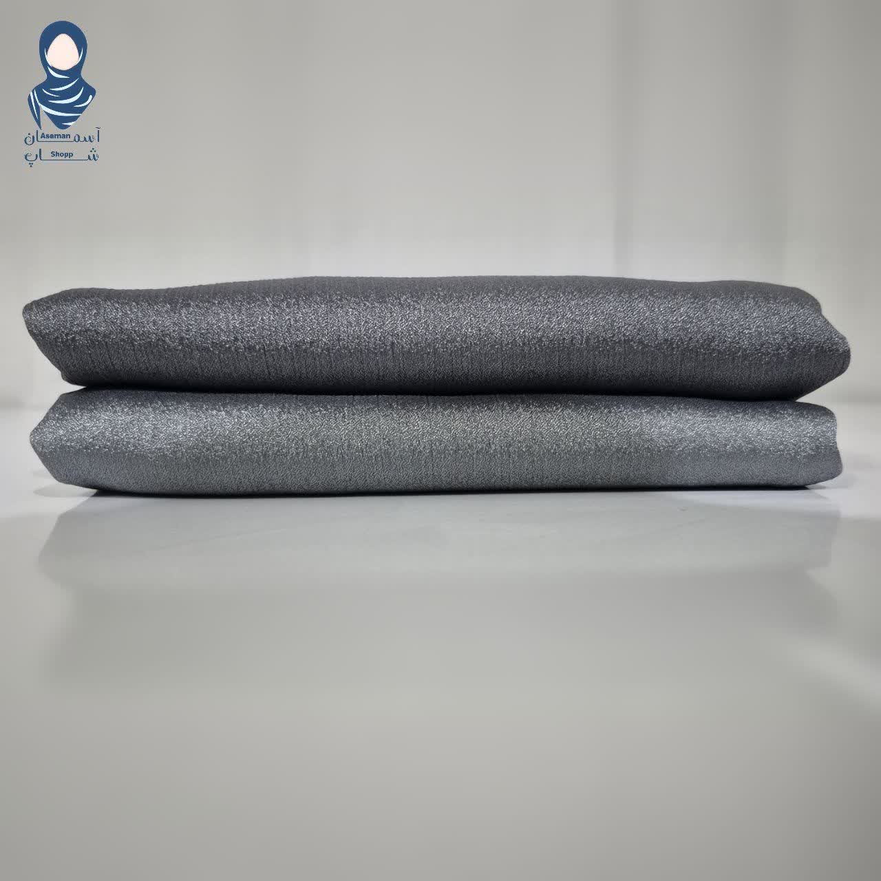 روسری کریستال | براق، باکیفیت و قواره ۱۳۵ | دورچرخدوز و منگولهدار - Image 4