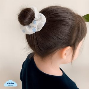 کش مو اسکرانچی پارچه‌ای