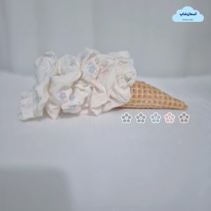 کش مو اسکرانچی پارچه‌ای | سبک، بادوام و قابل شست‌وشو | رنگ‌بندی جذاب